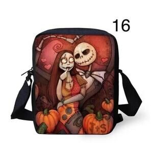 Nightmare Before Christmas Crossbody Purse Tote Bag #16 Jack & Sally